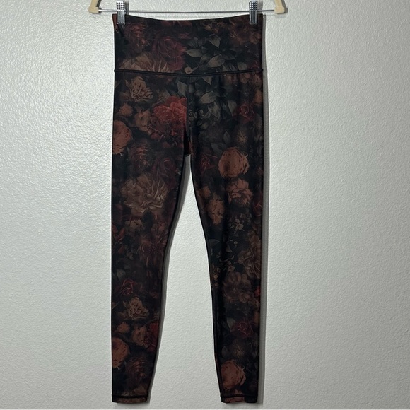 Athleta Elation Printed Leggings Women's Small S Floral Workout Athleisure Pants - Picture 1 of 6